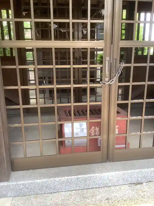 鳴子神社の本殿・本堂