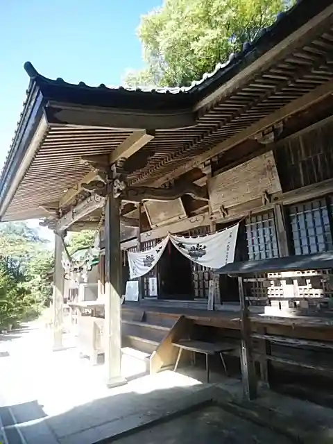 木幡山隠津島神社(二本松市)の本殿・本堂