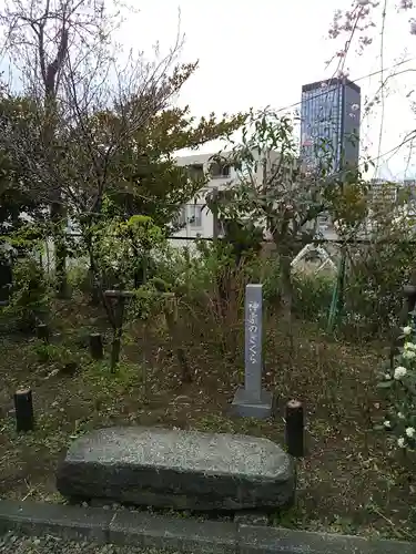 筑土八幡神社の自然