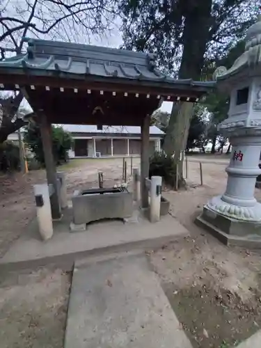 豊布都神社の手水