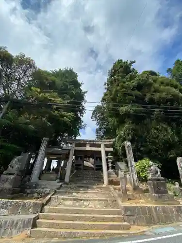 吉川八幡宮の鳥居