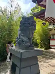 來宮神社の狛犬