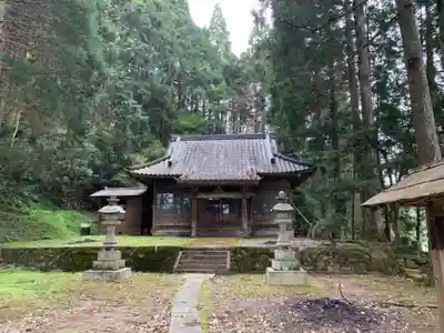 河伯神社の本殿・本堂