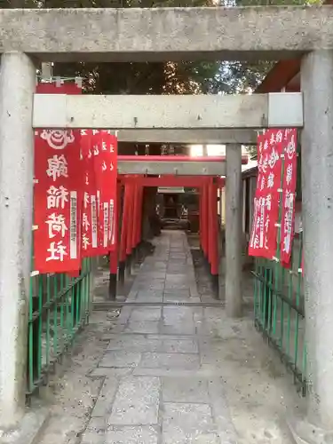 泥江縣神社の鳥居