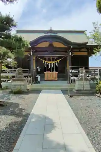久之浜諏訪神社の本殿・本堂