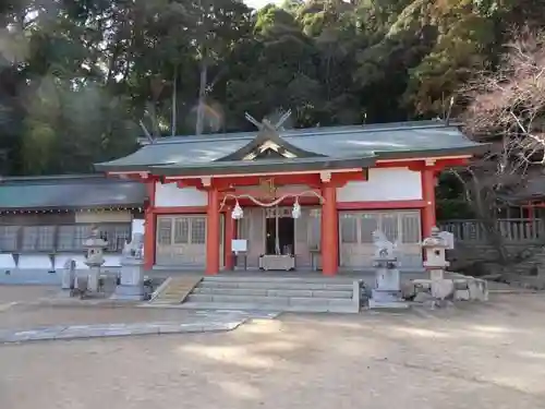 有間神社の本殿・本堂