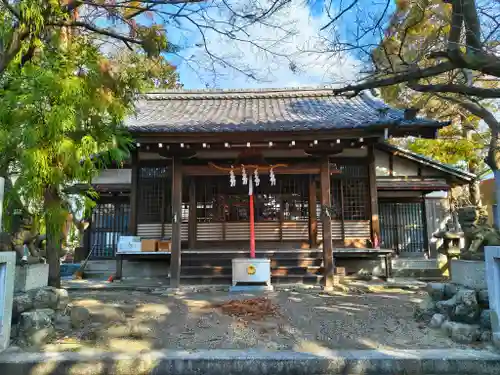 天武天皇社の本殿・本堂