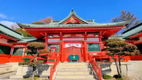 足利織姫神社の本殿・本堂