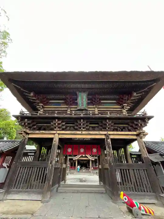 青井阿蘇神社の山門・神門