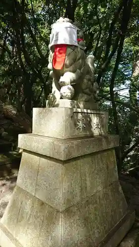 安宅住吉神社の狛犬