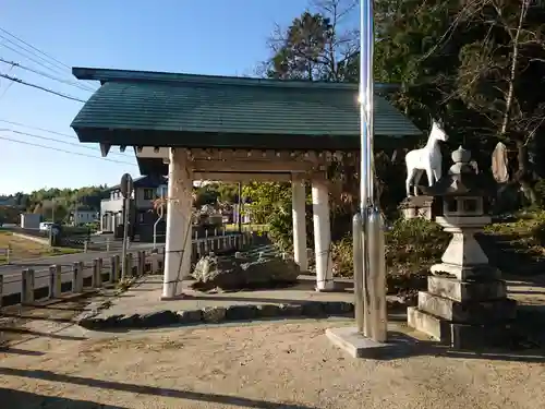 米野木神明社の手水舎