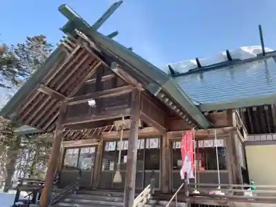 栗沢神社の本殿・本堂