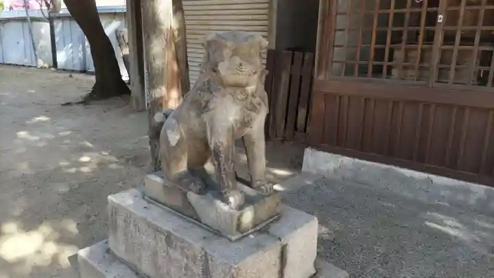 澪標住吉神社の狛犬