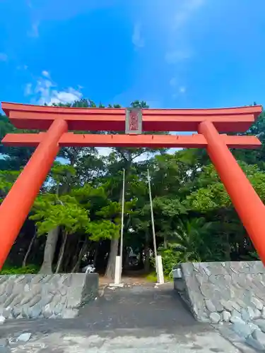 諸口神社の鳥居