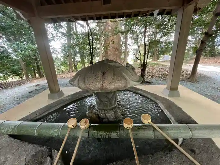 五所八幡宮の手水舎