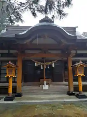 御賀八幡宮の本殿・本堂