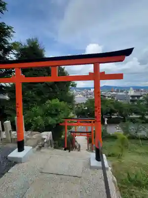 建勲神社の鳥居