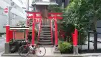 講武稲荷神社の鳥居