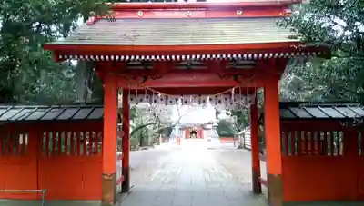 息栖神社の山門・神門