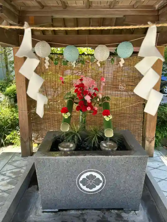 仙台大神宮の手水舎