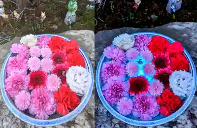 法輪寺の手水舎