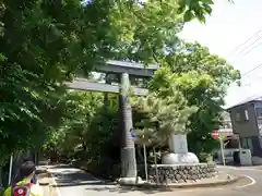 寒川神社の鳥居