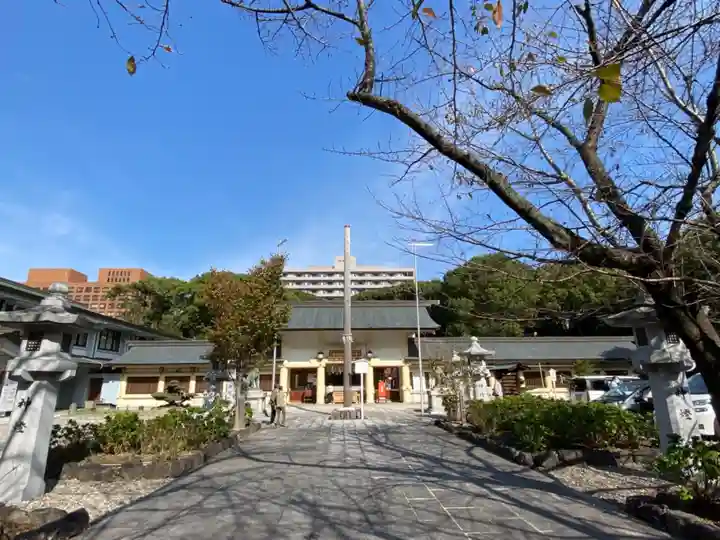 愛知縣護國神社の本殿・本堂
