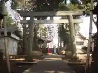 牟礼神明社の鳥居
