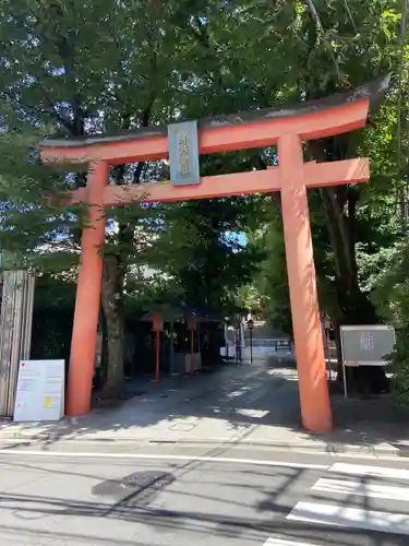赤城神社の鳥居