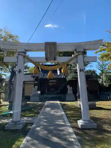 愛宕八幡神社の鳥居