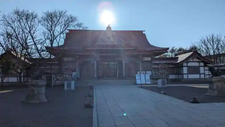 釧路一之宮 厳島神社の本殿・本堂