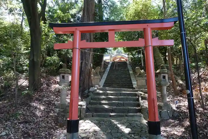 幣羅坂神社の鳥居