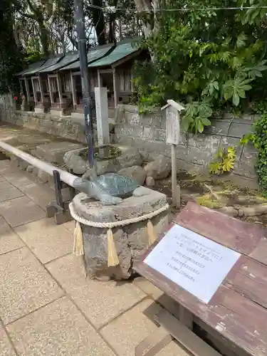 酒列磯前神社の狛犬