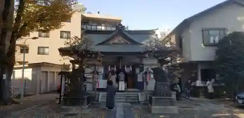 穏田神社の本殿・本堂