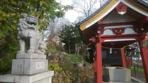 厳島神社の手水舎