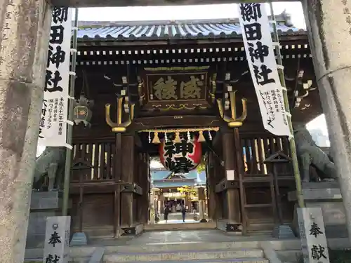 櫛田神社の山門