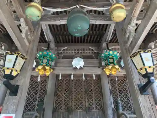 馬見岡綿向神社の本殿