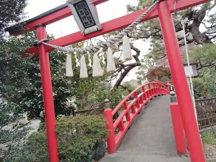 厳島神社 (堅町神明宮)(群馬県)