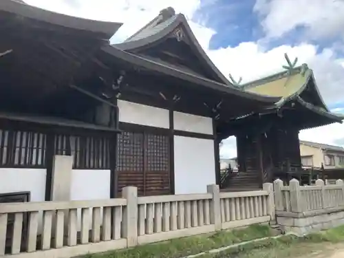 石門別神社の本殿