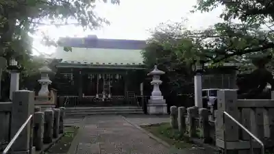 新宿下落合氷川神社の本殿・本堂