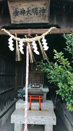 金神大明神の本殿・本堂