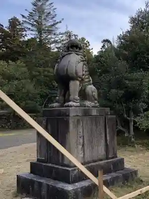 氣多大社の狛犬