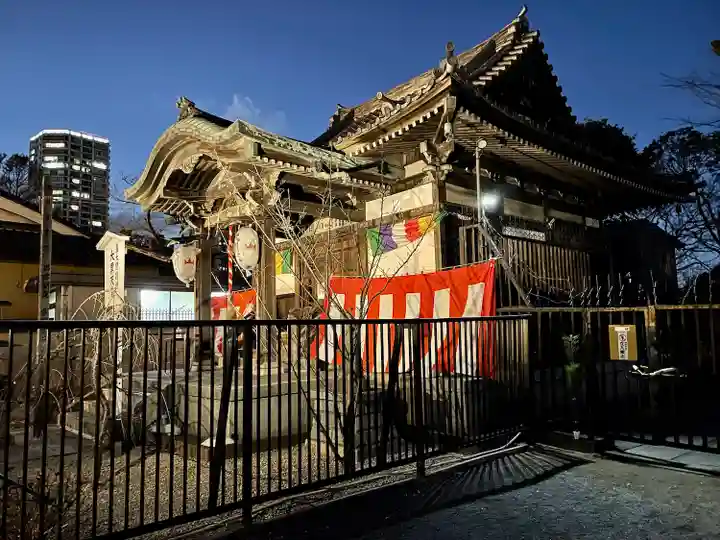 不忍池大黒天堂の初詣