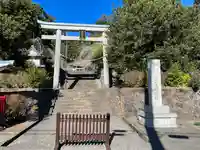 村山浅間神社の鳥居