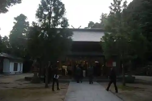 玉作湯神社の本殿