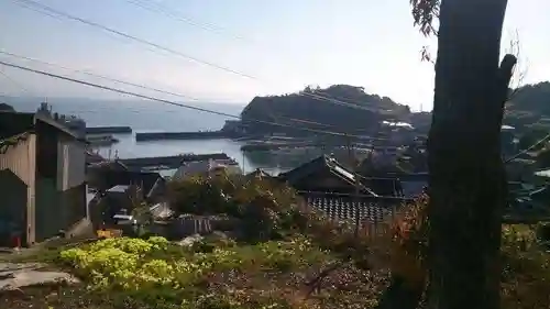 竹崎観世音寺の景色