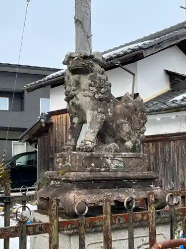 田中神社の狛犬