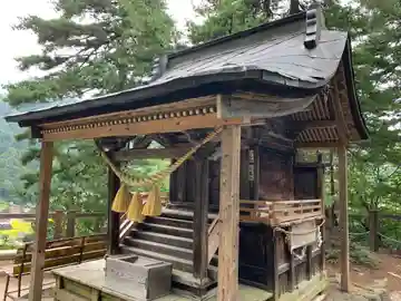 旧平瀬温泉神社の本殿・本堂