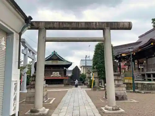 健田須賀神社の鳥居