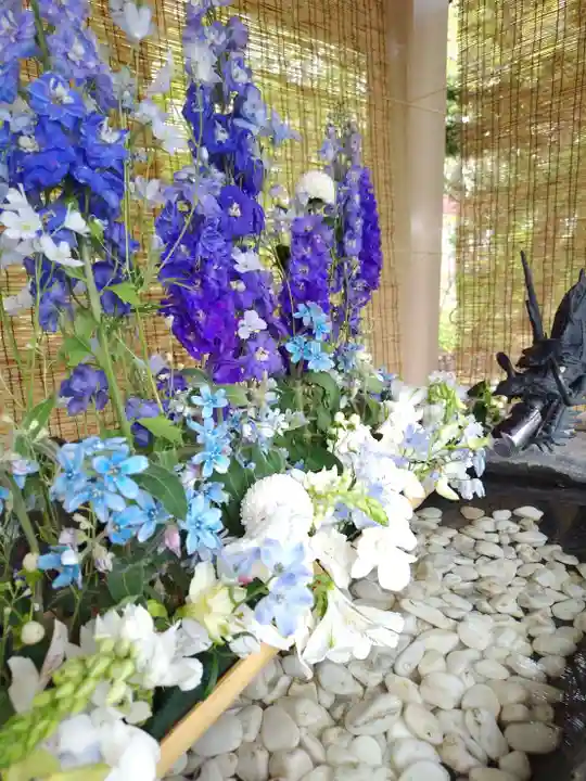 厚別神社の手水舎